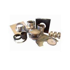 AmeriVent 6HS-TWK Through-The-Wall Kit, For Venting Appliances through a Side Wall