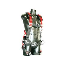 Qualcraft 11173 Construction Harness, L/M, 140 to 250 lb Weight Capacity