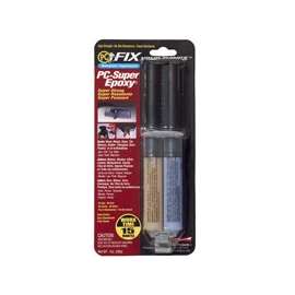 Protective Coating PC-SUPEREPOXY 016619 High-Strength Epoxy Adhesive, Blue, 1 oz Syringe