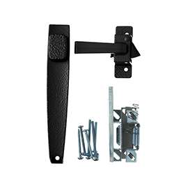 Wright Products V398BL Pushbutton Latch, For Out-Swinging Wood/Metal Screen, Storm Doors