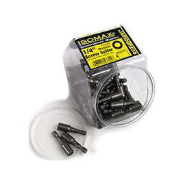 Eazypower ISOMAX 00324 Nutsetter, 1/4 in Drive, 1/4 in L Shank, Hex Shank