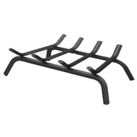 18" BLK WI Fire Grate