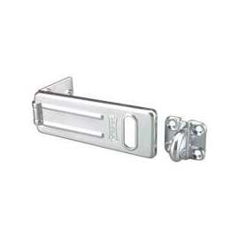 Master Lock 704D Hasp, 4-1/2 in L, 1-3/4 in W, Steel, Zinc