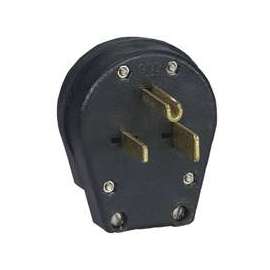 Eaton Wiring Devices S42-SP Angled, Universal Power Electrical Plug, 250 V, 30/50 A, Thermoplastic