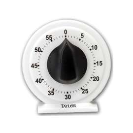 TAYLOR 5831N Long Ring Timer, White
