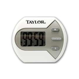 TAYLOR 5806 Multi-Purpose Timer, LCD Display, White