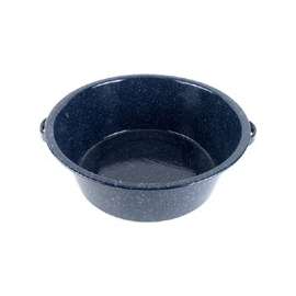 Granite Ware F6414-6 Dish Pan, 10 qt Volume, Steel, Blue, Ceramic