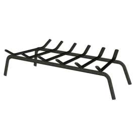 30" BLK WI Fire Grate