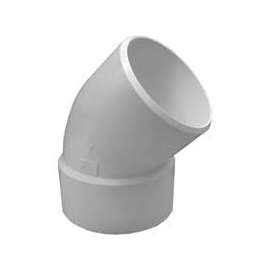 GENOVA 700 Series 72760 Street Pipe Elbow, 6 in Hub Spigot, 45 deg