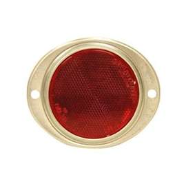 PM V472 Series V472R Oval Reflector, Red Reflector