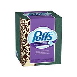 Puffs 35038 Facial Tissue, 2-Ply, 24 Box