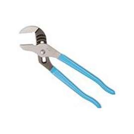 CHANNELLOCK 424 Tongue and Groove Plier, HCS Jaw, 4-1/2 in OAL, Blue Handle