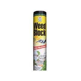 WeedBlock 1001 Landscape Fabric, 25 ft L, 3 ft W, Polyethylene