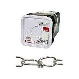 Campbell 0752426 Loop Chain, 255 lb Working Load Limit, #2/0, Low Carbon Steel, Zinc