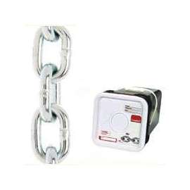 Campbell 014-3626 Proof Coil Chain, 2650 lb Working Load Limit, 3/8 in, Steel, Zinc