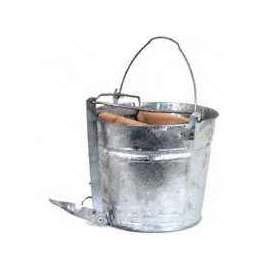 Behrens 412W Mop Pail, 12 qt Capacity, Galvanized Steel Bucket/Pail
