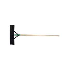 RAZOR-BACK 83111 Barn Scraper with Wood Handle, 24 in Blade, Reversible Blade, HCS Blade, Wood Handle