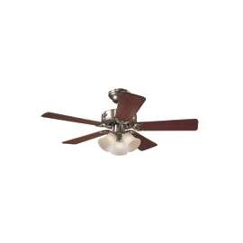 Hunter 51011 Ceiling Fan with Light, 120 V, 29 W, 3-Speed, 5-Blade