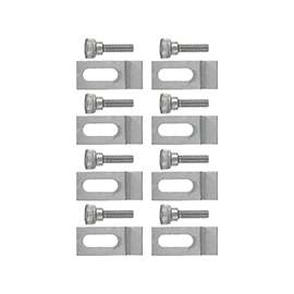 Wright Products V832CS Panel Clip, Aluminum, For Screen, Storm Door Panels