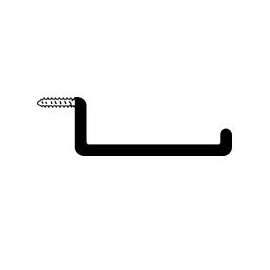 Crawford SH11-25 Ladder Hanger, 50 lb Capacity, 11 in OAL, 1/2 in OAW, Steel