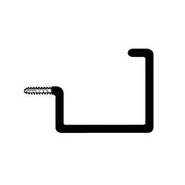 Crawford SH17-25 Utility Hanger, 50 lb Capacity, 6.8 in OAL, 7.8 in OAW, Steel