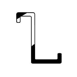Crawford SHR26-25 Rafter Hanger, 50 lb Capacity, 8 in OAL, 7-3/8 in OAW, Steel