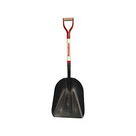 UnionTools 53121 Scoop Shovel, 44-1/2 in OAL, Steel Blade, Hardwood Handle