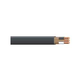 Southwire 6/2NM-WGX125 Type NM-B Sheathed Cable, 6 AWG, 125 ft L, Black Nylon Sheath