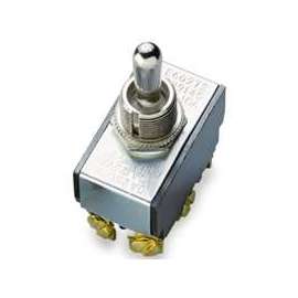 GB GSW-16 Toggle Switch, 125/250 V, Screw Mounting, Silver
