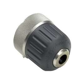 Jacobs Hand-Tite 30354 Drill Chuck, 3/8 in Chuck, #24 Thread, Steel