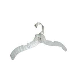Merrick C73410-D12 Dress Hanger, 17 in OAL, 1-3/4 in OAW, Plastic