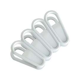 Merrick C8944A-CL24 Hanger Grip Clip, Plastic, White