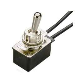 GB GSW-18 Toggle Switch, 125/250 VAC, Steel, Silver