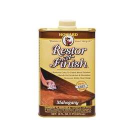 HOWARD RF5016 Wood Restorer, Mahogany, 16 oz Can