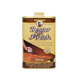 HOWARD RF9016 Wood Restorer, Cherry, 16 oz Can