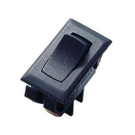 GB GSW Series GSW-41 Rocker Switch, 125/250 V, Nylon, Black