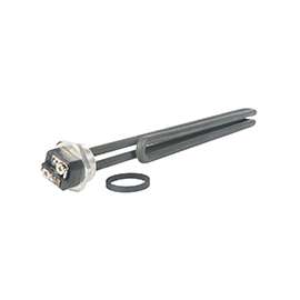 CAMCO 02903 Water Heater Element Screw Foldback, 240 V, 2500 W, Nickel Chromium Alloy