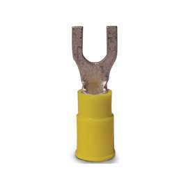 GB 10-116 Spade Terminal, 600 V, 12 to 10 AWG, Vinyl Insulation, Yellow