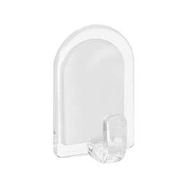 iDESIGN 14100 Mini Hook, Self Adhesive, Plastic, Clear