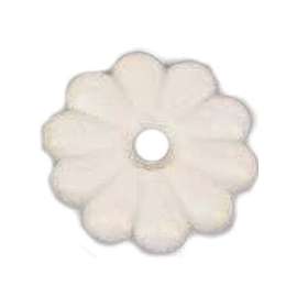 US Hardware D-138D Rosette Button, Plastic, 100 Bag