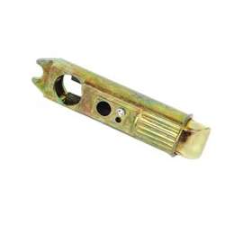 US Hardware D-628C Door Latch Assembly, Plastic/Steel, Brass