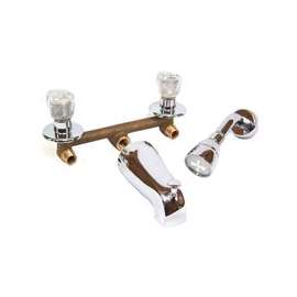 US Hardware P-004N Tub and Shower Diverter, 2-Faucet Handle, Brass