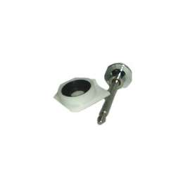 US Hardware P-068C Clapper Pop-Up Assembly, Plastic/Steel, Chrome