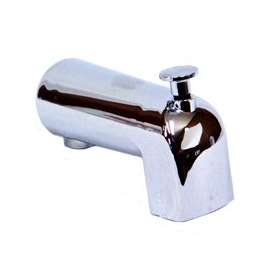 US Hardware P-520C Bathtub Spout with Diverter, Plastic, Chrome