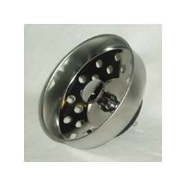 US Hardware P-608C Basket Strainer, Stainless Steel, Brushed Stainless Steel