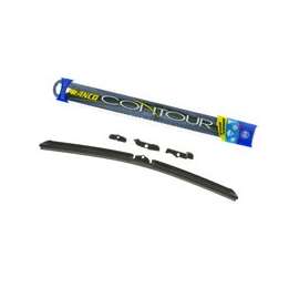 Anco Contour C-22-OE Wiper Blade, 22 in L, Plastic/Rubber/Steel