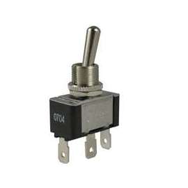 GB GSW-120 Toggle Switch, 125/250 V, Panel Mounting, Phenolic/Plastic, Black