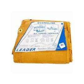 DIZE Weathermaster CB1216D Tarpaulin, 16 ft L, Canvas, Tan