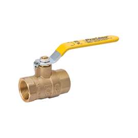 B & K 107-813NL Ball Valve, 1/2 in FPT x FPT, 2 Ports/Ways, Brass