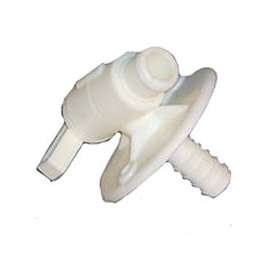 US Hardware RV-394C Water Spigot, 1/2 in OD, Plastic